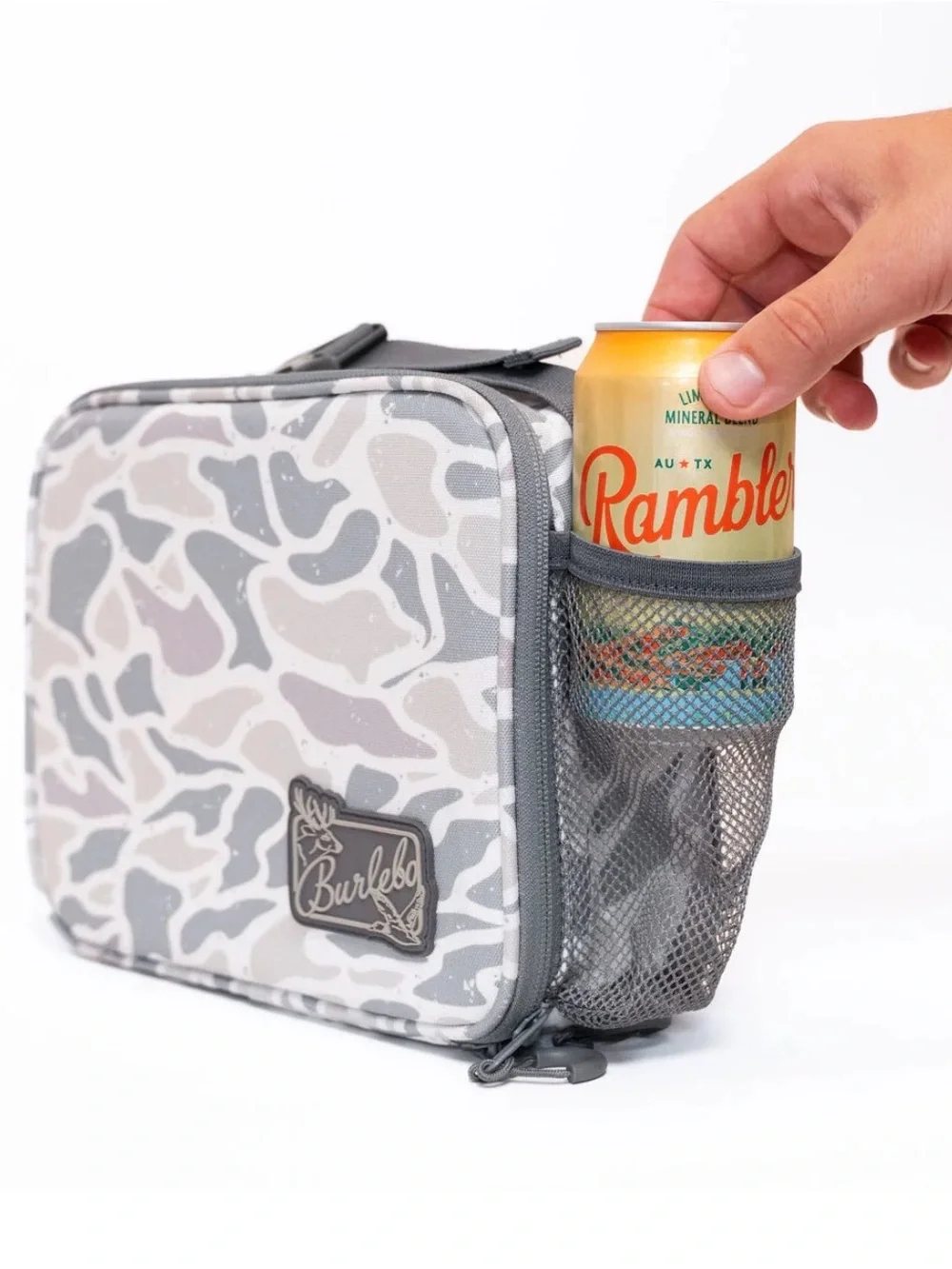 Burlebo White Camo Lunchbox